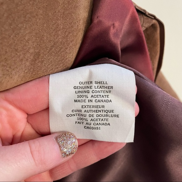 Gassy Jack Vintage 100% Genuine Leather Jacket Vintage Size 13-14 CA 03851 - Picture 4 of 6